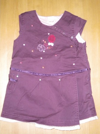 Ensemble 2 pièces robe + gilet (REF 25V12)